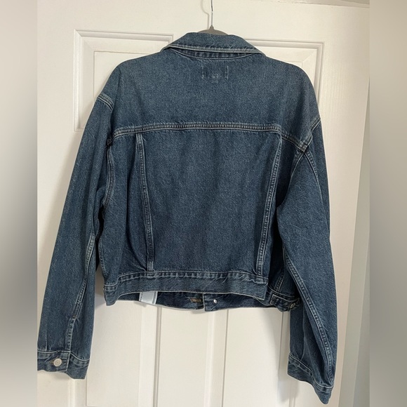 Agolde Trucker Denim Jacket - L - Picture 5 of 9